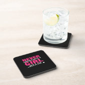 ビリヤード選手 | Pool Billiards Girl With A Cue コースター (右側)