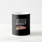 ビリヤード選手 | Snooker Addict コーヒーマグカップ (中央)