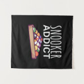 ビリヤード選手 | Snooker Addict タペストリー (正面(横))