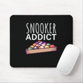 ビリヤード選手 | Snooker Addict マウスパッド (マウス)