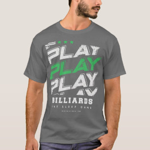 ビリヤード選手 Tシャツ