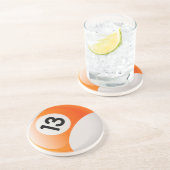 ビリヤード13の球 コースター (側面)