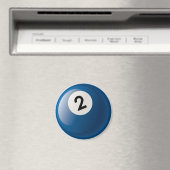 ビリヤード2個のボールを数える マグネット (インサイチュ (食洗機))