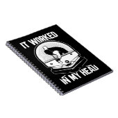 ビリヤード8ボール私のヘッドプールプレーヤーに働いた ノートブック (右側)