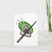 ビリヤード カード (正面)