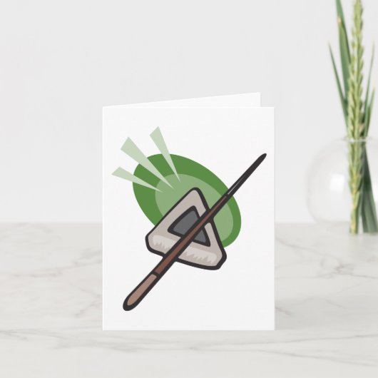 ビリヤード カード (正面)