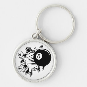 ビリヤード・キーチェーン キーホルダー