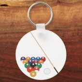 ビリヤード キーホルダー (裏面)