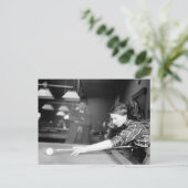 ビリヤード・ゲーム， 1910 ポストカード (スタンド正面)