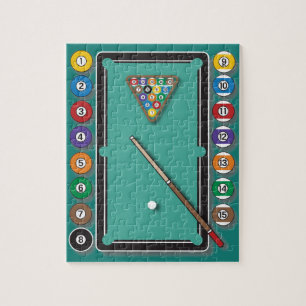 ビリヤード ジグソーパズル