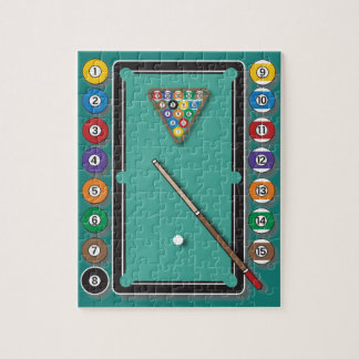 ビリヤード ジグソーパズル