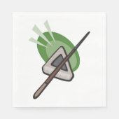 ビリヤード スタンダードランチョンナプキン (正面)