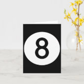 ビリヤード・スヌーカー・プール・ゲーム選手スポーツ競技会 カード (黄色い花)