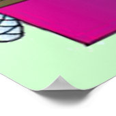 ビリヤード・チキン ポスター (角)