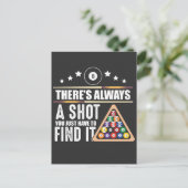 ビリヤード・チーム・プール・プレーヤーがスヌーカーファンに贈呈 ポストカード (スタンド正面)