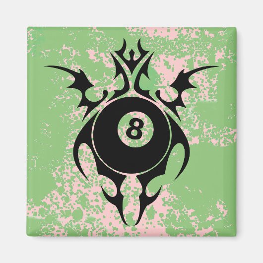 ビリヤード・トライバル。 マグネット (正面)