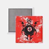 ビリヤード・トライバル。 マグネット (正面/裏面)