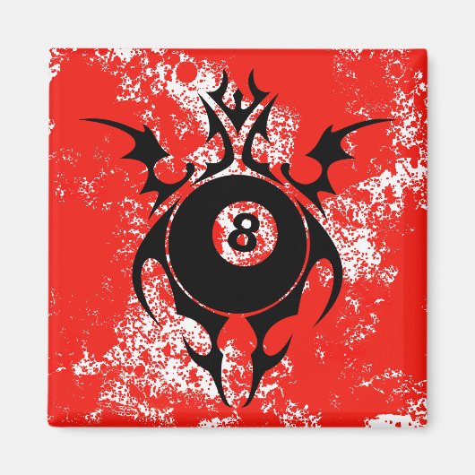 ビリヤード・トライバル。 マグネット (正面)