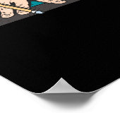 ビリヤード・ビリヤード・ビリヤード8ボール狙い ポスター (角)