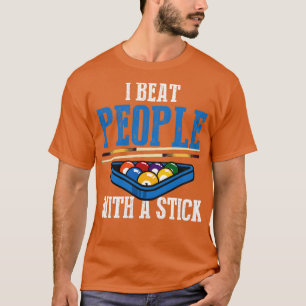 ビリヤード・プンスプール選手ビリヤード・トライアングルRa Tシャツ