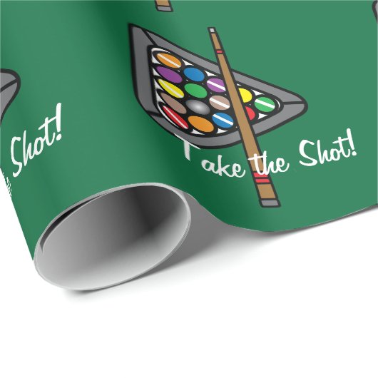 ビリヤード/プールゲーム ラッピングペーパー (ロールコーナー)