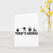 ビリヤード・プール今日のアジェンダBilliard S カード (黄色い花)