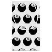 ビリヤード・プール八球 スモールペーパーバッグ (裏面)