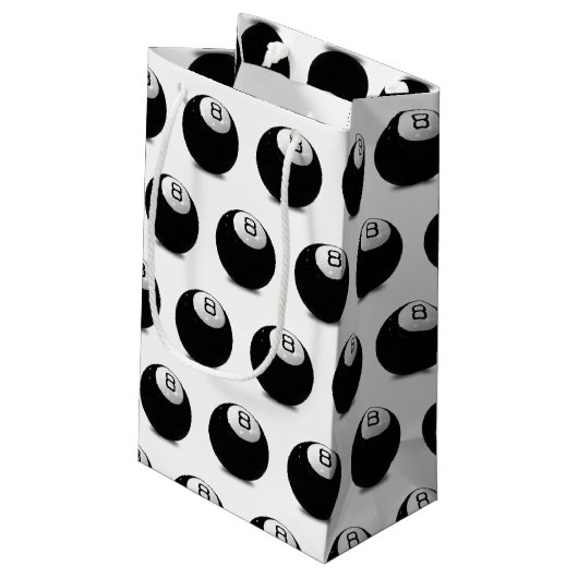 ビリヤード・プール八球 スモールペーパーバッグ (裏面アングル)