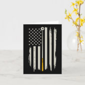 ビリヤード・プール選手ビリヤード・テーブル米国アメリカ カード (黄色い花)