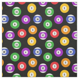 ビリヤード・プール選手プールボールパターン(の模様が)ある ファブリック