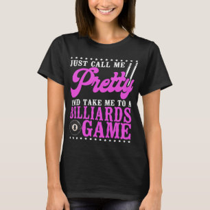 ビリヤード・プール選手ボールガールグッド・ガールズ遊Wi Tシャツ