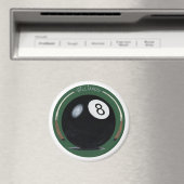 ビリヤード・プール8ボール マグネット (インサイチュ (食洗機))