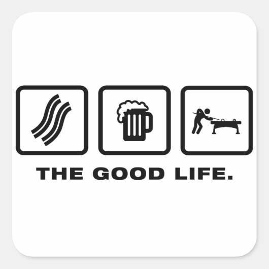 ビリヤード/プール スクエアシール (正面)