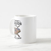 ビリヤード・プール・スノーのようなビリヤードなしの一日 コーヒーマグカップ (正面左)