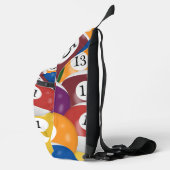 ビリヤード・ボールコレクション スリングバッグ (右)