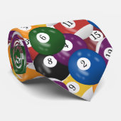 ビリヤード・ボールコレクション ネクタイ (ロール)