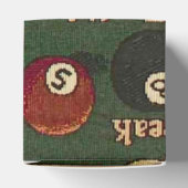 ビリヤード・ボール背景キューブ優先ボックス フェイバーボックス (上部)