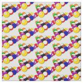 ビリヤード・ボール ファブリック (見本)