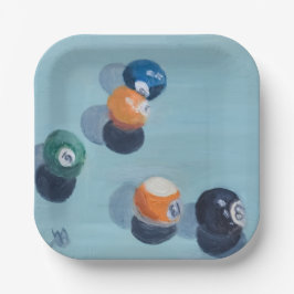 ビリヤード・ボール ペーパープレート