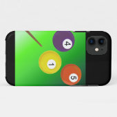 ビリヤード・ボール Case-Mate iPhoneケース (裏面(横))