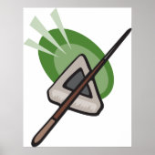 ビリヤード ポスター (正面)