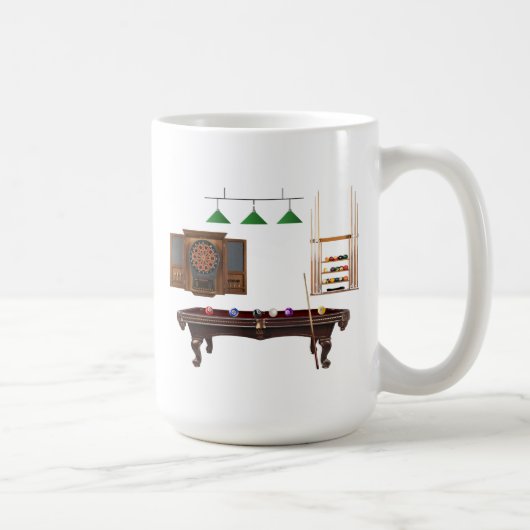 ビリヤード・マグ コーヒーマグカップ (右)
