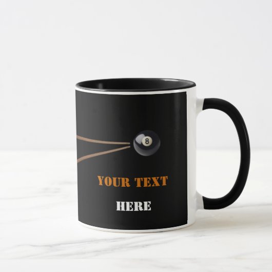 ビリヤード・マグ マグカップ (右)