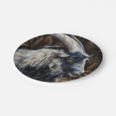 ビリヤード・ヤギ ペーパープレート (アングル)