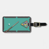 ビリヤード ラゲッジタグ (正面横)