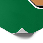 ビリヤード・ラック・ハウス・プール・ルール ポスター (角)