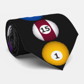 ビリヤード: 玉突の玉: カスタムなタイ: ネクタイ (ロール)