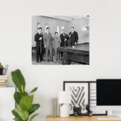 ビリヤード： 1927 ポスター (ホームオフィス)