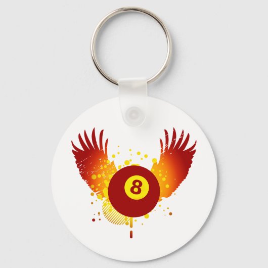 ビリヤード。 hi-fi. v.1. キーホルダー (正面)