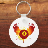 ビリヤード。 hi-fi. v.1. キーホルダー (正面)